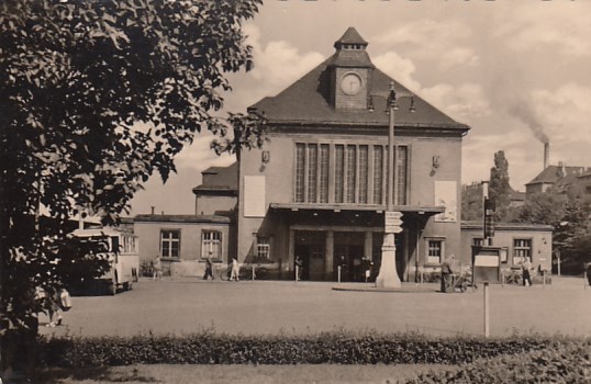 Bahnhof Glauchau 1958