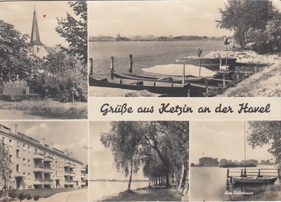 Lindow in der Mark mit Wutzsee 1972