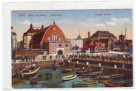Kiel Hafen,Fischhalle Kiel Hafen,Fischhalle