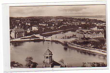 Kiel Foto Karte vor 1945 Kiel Foto Karte vor 1945