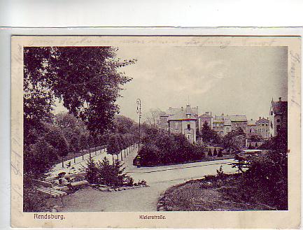 Rendsburg Kielerstraße 1914 Rendsburg Kielerstraße 1914