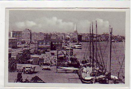 Kiel Hafen Schiffe ca 1940 Kiel Hafen Schiffe ca 1940