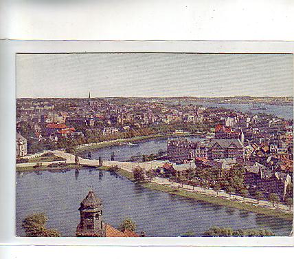 Kiel vom Rathausturm vor 1945 Kiel vom Rathausturm vor 1945