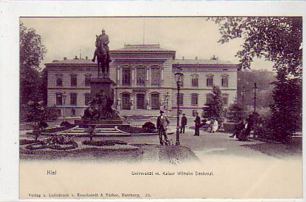 Kiel Universität ca 1900 Kiel Universität ca 1900