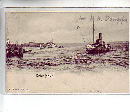 Kiel Hafen Schiffe 1906 Kiel Hafen Schiffe 1906