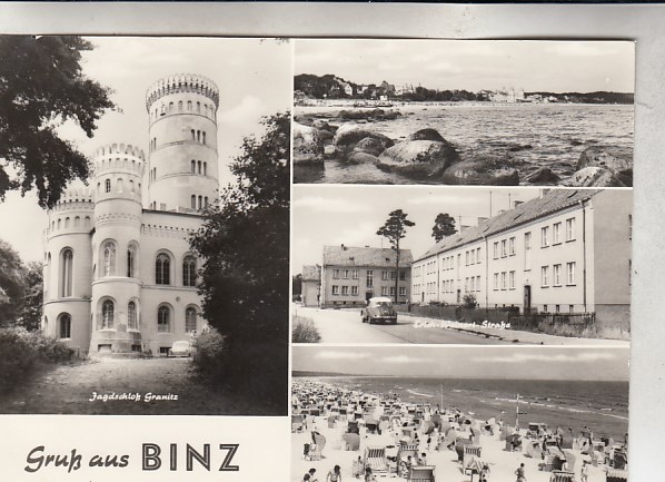 Binz auf R�gen Strandschloss ca 1910