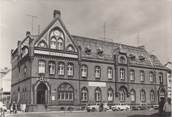Perleberg mit Bahnhof 1902