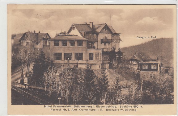 Ober-Giersdorf Hochwasser-Katastrophe 1926 Riesengebirge