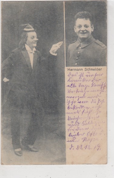 Kinder Foto Karte 1909