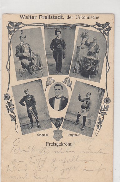 Kinder Foto Karte 1909
