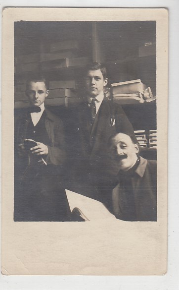Berufe Fischer K�nstlerkarte Rob K�mmerer ca 1910