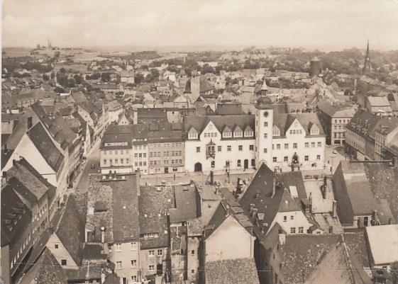 Autobahn Muldental bei Nossen 1961