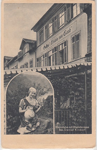 Braubach Glaube, Kirche ca 1910