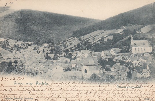 Ruhla in Th�ringen 1912