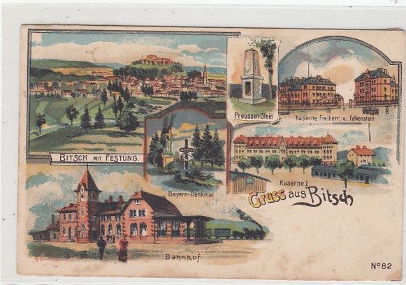Bahnhof Bordeaux Frankreich 1913
