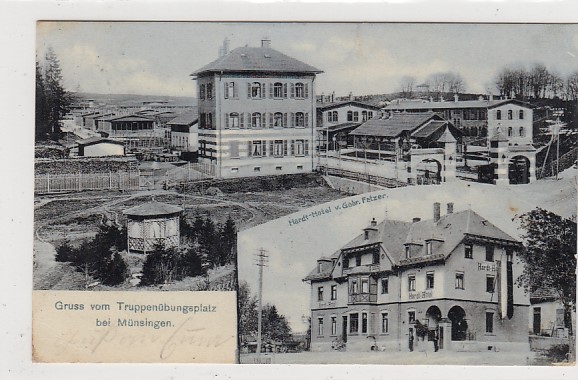 Burg Hohenzollern bei Hechingen 1907