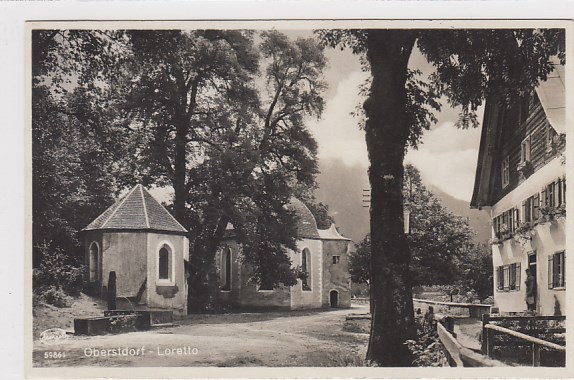 Oberstdorf Villa Rechberg ca 1935
