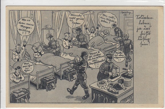 Milit�r 1.WK Husaren bei Longwy 1915