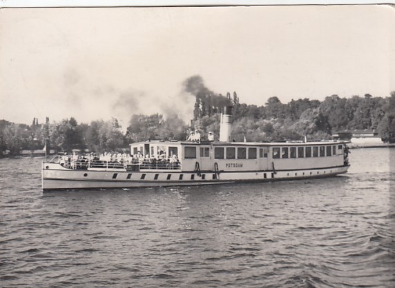 Dampfer Rugard 1934 Schiffspost