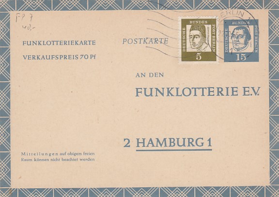 Arthur Schopenhauer Privat-Ganzsache P4503
