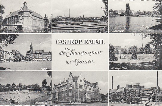 Bergbau Bergwerk Castrop-Rauxel 1959