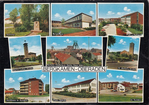 Bergbau Bergwerk Bergkamen-Oberaden