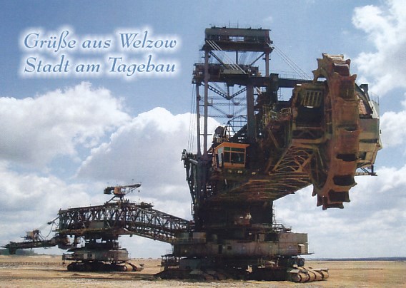 Tagebau Bagger Welzow Süd Lausitz