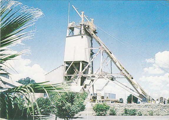 Bergbau Bergwerk Diamond Mining Kimberley South Africa Afrika