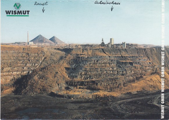 Bergbau Wismut Ronneburg