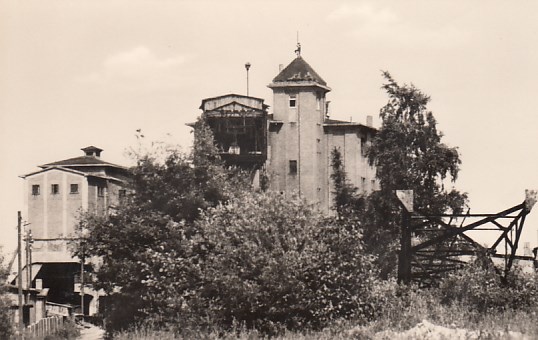 Kohle Tagebau Berzdorf bei Görlitz Siebanlage