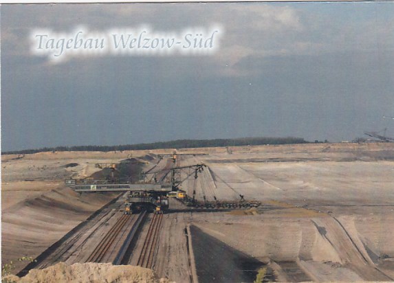 Tagebau Bagger Welzow Süd Lausitz