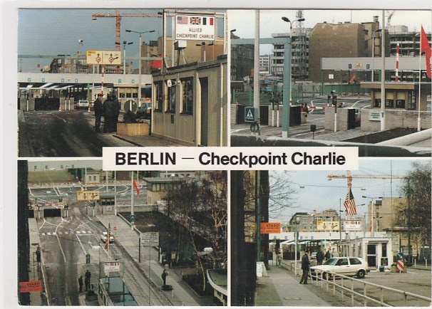Berlin Zonengrenze Mauer Mitte Checkpoint Charlie