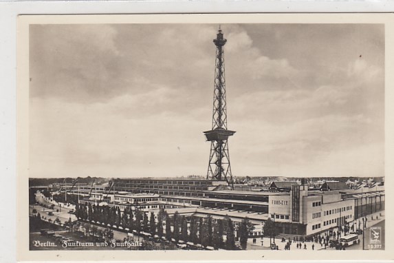 Berlin Charlottenburg Funkturm vor 1945