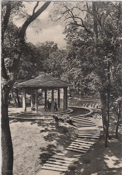 Berlin Friedrichsfelde Tierpark Lenne-Tempel 1958