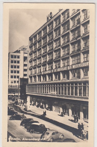 Berlin Mitte Alexanderplatz ca 1950