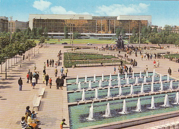 Berlin Mitte Palast der Repubik 1979