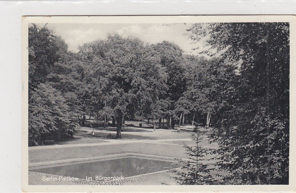 Berlin Pankow Bürgerpark 1959