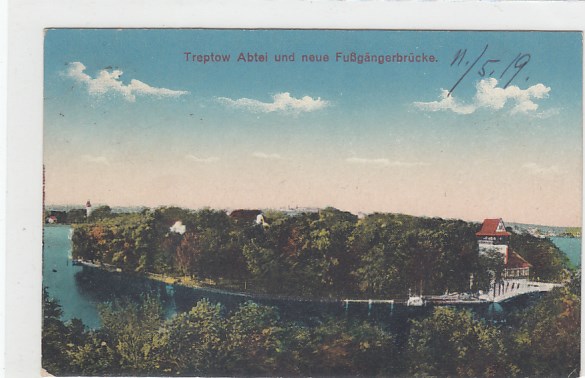 Berlin Treptow Abtei 1919