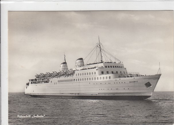 Fährschiffe Fähre Sassnitz 1969