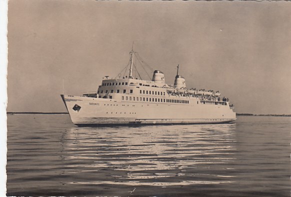 Fährschiffe Fähre Sassnitz 1959
