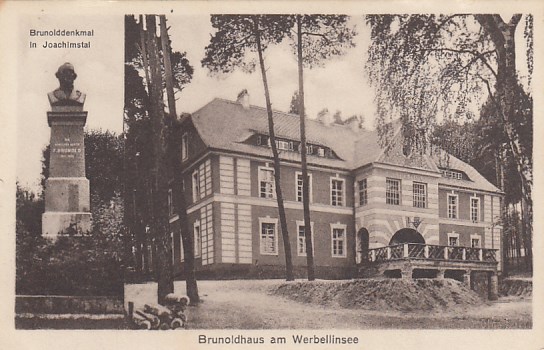 Eberswalde Joachimsthal Grimnitzsee Schorfheide Brunoldhaus am Werbellinsee ca 1925