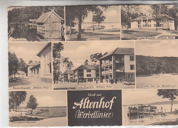 Altenhof am Werbellinsee Pionierrepublik Wilhelm Pieck Pionierlager Kinderferienlager 1962