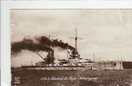 Marine 1.WK Kriegsschiffe Friedrich der Große MSP 1916