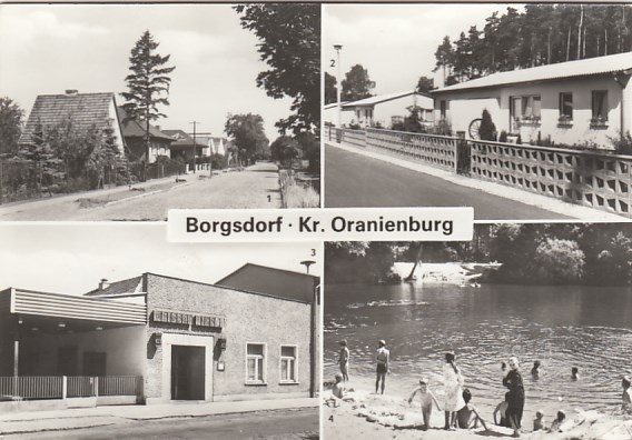 Borgsdorf bei Oranienburg ca 1980