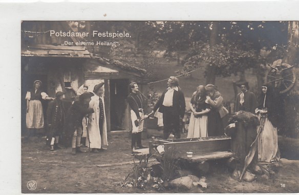 Alte Ansichtskarten Postkarten von Antik-Falkensee Potsdam Festspiele