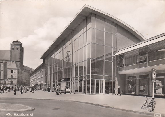 Bahnhof Köln am Rhein 1958