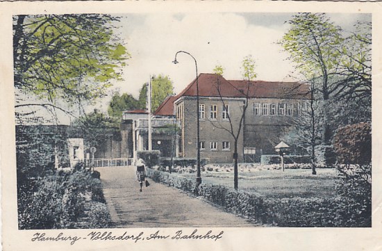 Bahnhof Hamburg Volksdorf 1953