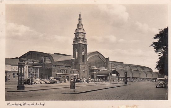 Bahnhof Hamburg 1956