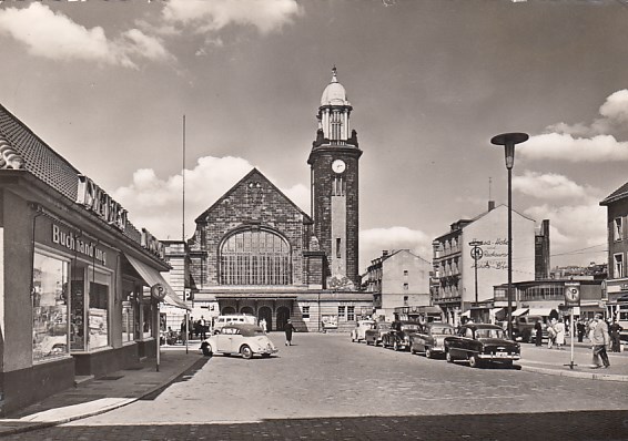 Bahnhof Hagen in Westfalen 1960