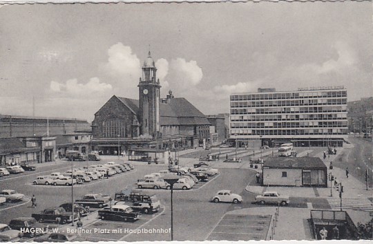 Bahnhof Hagen in Westfalen 1961